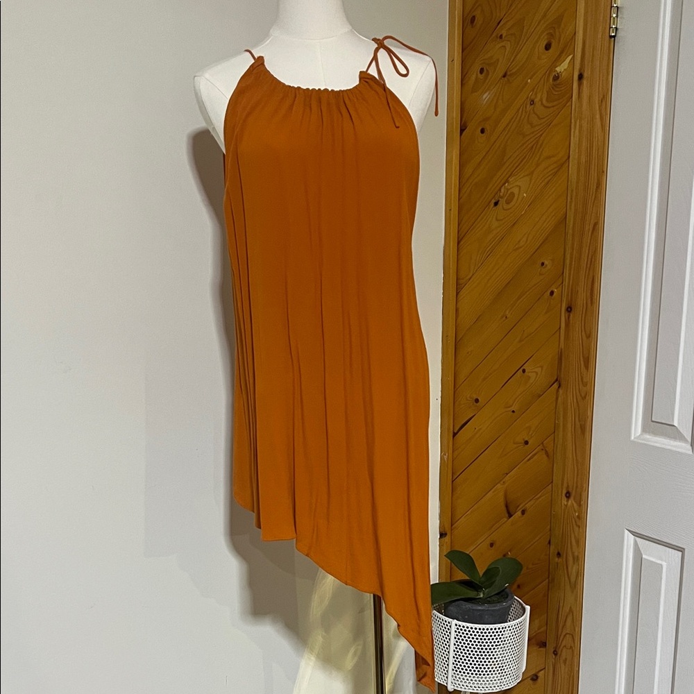 Zara Golden Yellow Ruffled Top - Picture 4 of 7